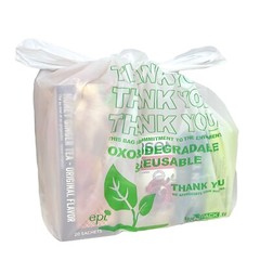 1000 Bags T-Shirt Thank You Plastic Grocery Store Shopping Carry Out Bags