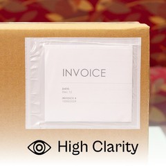 4.5″ x 5.5″ Plain Face No Print Packing List Envelopes Back Load, 1000 Pieces