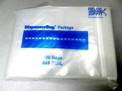 100 Reloc Zippit Bags 6″x8″ Clear 2mil Poly Reclosable Zip Seal Slide Lock Bag