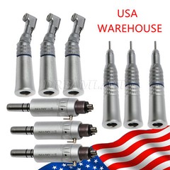NSK Style Dental Slow Low Speed Handpiece Straight Contra Angle Air Motor 4/2H