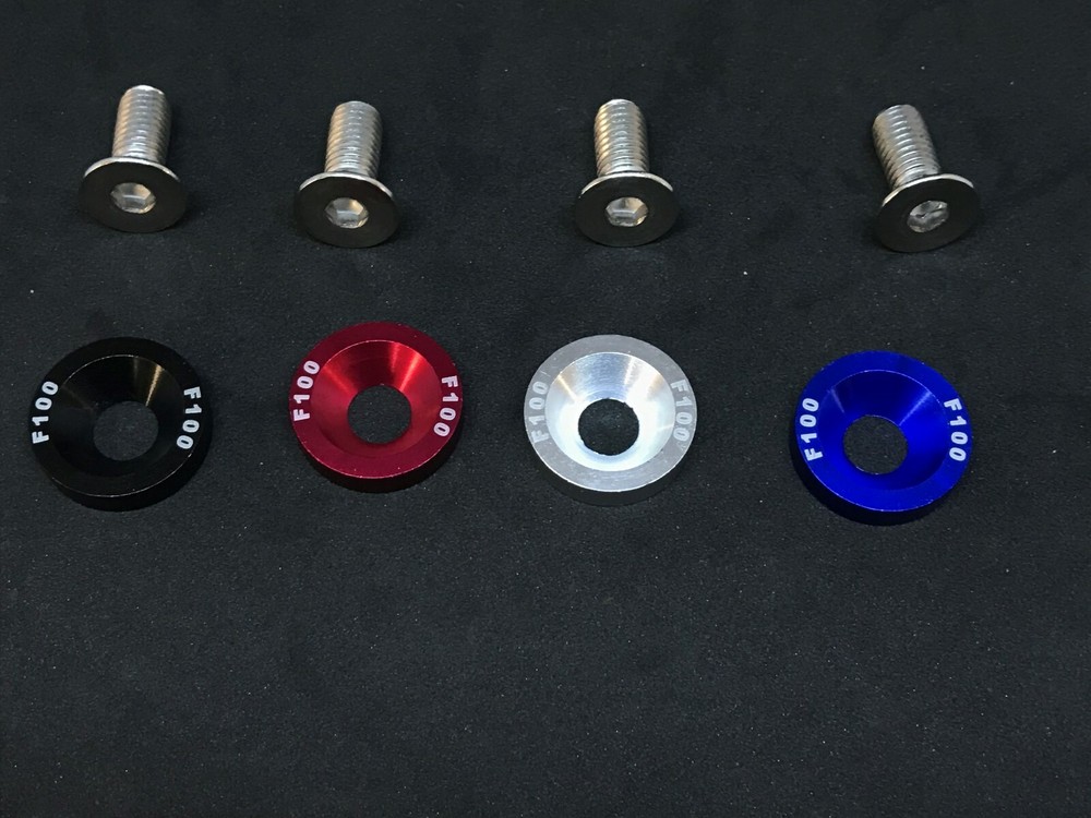 1967-1972 Ford Truck Custom Fender Bolt Kit With Or Without F100 Logo