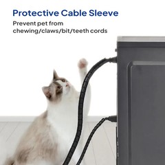 Braided Split-Sleeve Wire Loom for High-Temperature Automotive Harness Wrapping