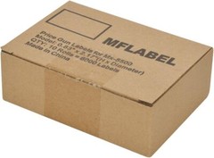 MFLABEL 10 Rolls 6000pcs White Price Gun Labels for Mx-5500 10 Rolls,