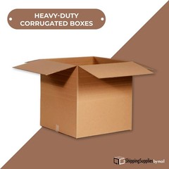 16 x 16 x 6″ Multi-Depth Corrugated Boxes, Brown 25/Bundle ECT-32