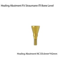 US Dental Healing Abutment NC/RC fits Straumann ITI BL/BLT Cover Screw Cap Ø4.5