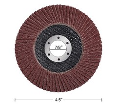 12/20 Pack Flap Discs 4.5 X 7/8″ Grinding Wheel T27 Flapper Wheel for Die Angle