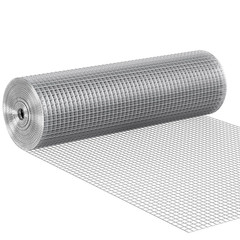 Hardware Cloth 1/2″ 48in x 50ft 19 Ga Wire Mesh Roll Chicken Wire Fencing US New