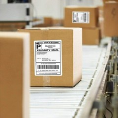 500 4×6 Fanfold Direct Thermal Shipping Labels Blank for Zebra and Rollo Printer