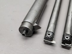 MISC. LOT EVEREDE BORING BARS 7/16″x 6″, 3/8″x 6″, 1/4″x 3-1/4″, 5/16×5-1/2, 9pc