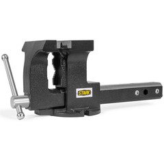 Stark USA 6″ Vise Clamp Tow Hitch Mount 2-inch Receiver Built-in Bench Mount