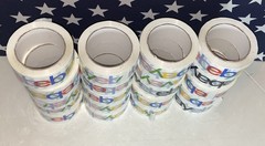 2″ x 75 yards Official eBay Branded Packaging Tape 20 ROLLS Multi Colors