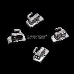 50 Set AZDENT Dental Orthodontic Buccal Tube 1st 2nd Molar Tube Roth MBT 022/018