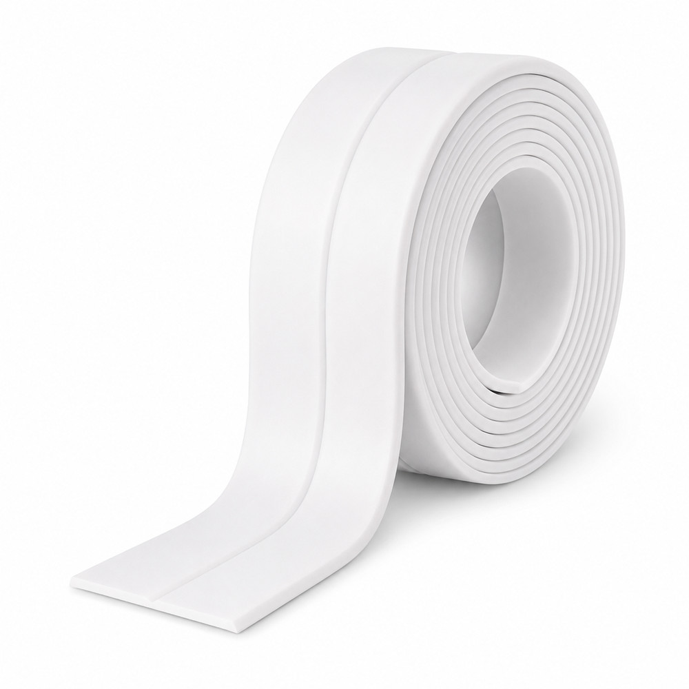 Waterproof Caulk Tape Sealant Strip Bath Kitchen Sink Toilet 0.87in x 10.5ft