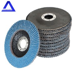 100Pack 4-1/2″×7/8” 40 Grit T29 Premium Zirconia Flap Disc Sanding Grinding