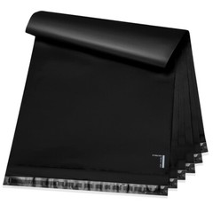 1000 12×15.5 Poly Mailer Self Sealing Shipping Mailer Bags Black POLYSELLS