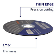 200 Pack 5″ x 1/16″ x 7/8 Cut-off-Wheels Cutting Discs Steel & Metal