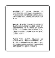 100 12×16 Self Seal Suffocation Warning Clear Poly Bags 1.5 mil – ST ShipMailers