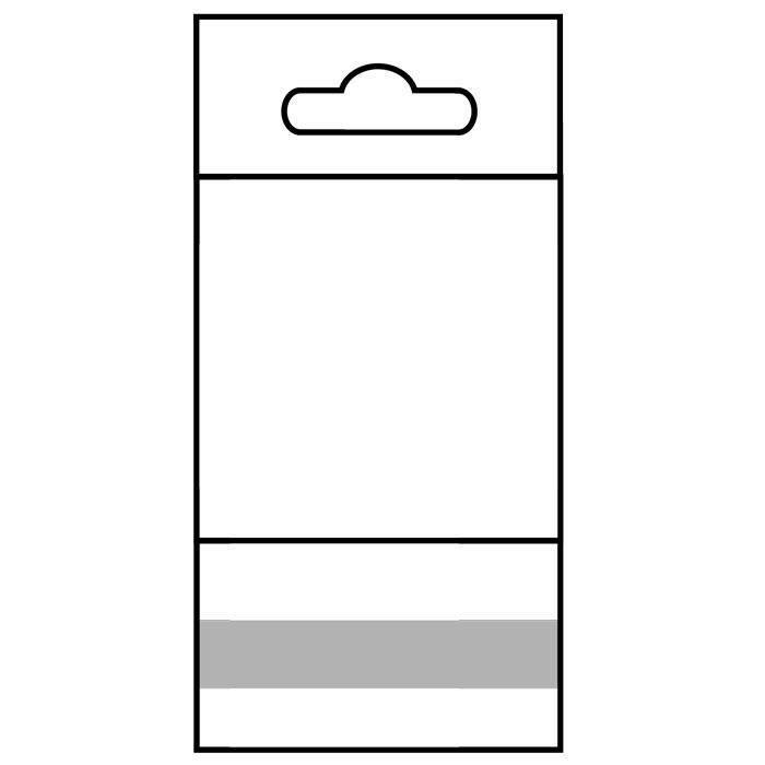 1000 Clear Plastic Hanging Self Adhesive Poly Seal Bags Coins/Jewelry SmallLarge