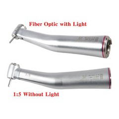Dental 1:5 Handpiece Electric Fiber Optic /No LED Contra Angle NSK KaVo Bien Air