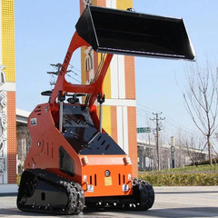 Upgraded 2025 Mini Skid Steer Track Loader Hydraulic Crawler Skid Pickup & Ship