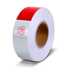Reflective Tape CONSPICUITY Trailer Safety Warning Sign Auto Truck Red White NEW