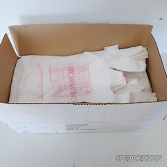 Bags 1/6 Small 8 x 4 x 16 THANK YOU T-Shirt Plastic Grocery Shopping Bags white