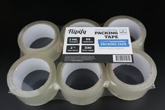 12 rolls Carton Sealing Clear Packing Shipping Box Tape 2 Mil- 2″ x 55 Yards