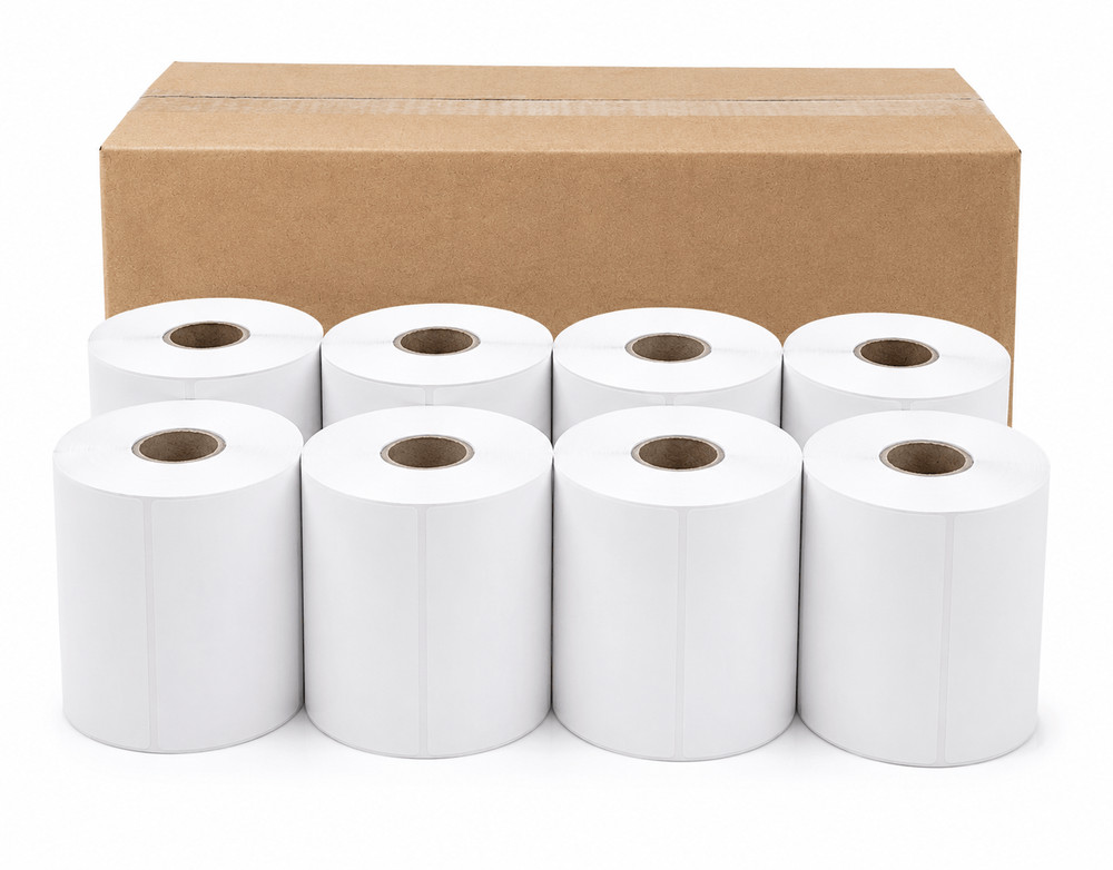 8 Rolls 4×6 Direct Thermal Shipping Labels – 250 per roll – 2000 labels