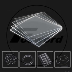Clear Acrylics Sheets Cut To Size Hard Plastic Plate 100 -300mm Thick 1mm -20mm