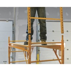 Metaltech Multipurpose 6ft. Baker-Style Scaffold, 1100-Lb. Capacity, Steel,