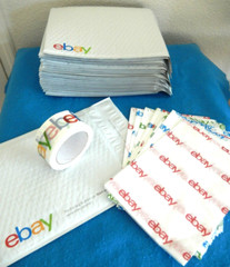SHIP with STYLE! Ebay Shipping 9.5 x 11 Bubble Mailers 20 pak/Tape/Tissue-41 pc