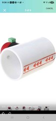 12V PVC Motorized Air Valve HVAC Electric Damper Duct Shut Damper 0.2㎡/2.15ft