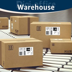 1 Roll 500 Labels 4X6 Direct Thermal for Zebra LP 2443 2844 2442 Eltron ZP450
