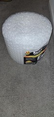 Bubble Cushioning Wrap 15ft Clear Moving Packing Roll Perforated Every 12in NEW