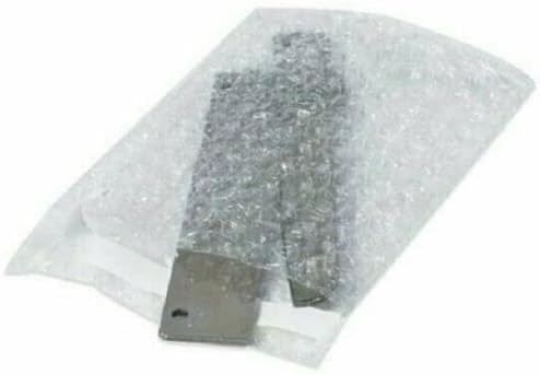 25-3×5 Bubble Out Pouches Bags Wrap Cushioning Self Seal Clear 3″ x 5″