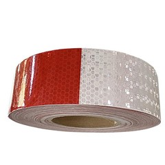 Premium 4 Year Life Conspicuity Tape DOT-C2 Reflective Trailer Red White 2”x150’