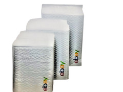 eBay Shipping Supplies Starter Kit Padded Bubble Airjacket Mailers 3 Sizes 45ct