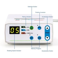 Dental LED Brushless Micro Motor E-Type 1:1/1:5/16:1 2000-40000rpm Clinic Lab