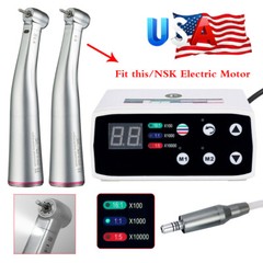 Dental Brushless Micro Motor/1:5 (LED) Handpiece Contra Angle Fit NSK new