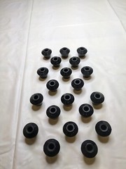 DE-STA-CO 0.79″ Max Diam 1/4-2 Thread Screw On Replacement Cap 20pc 215219