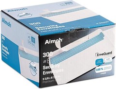 #6 3/4 Windowless Security Envelopes – Self-Seal – White (34300)