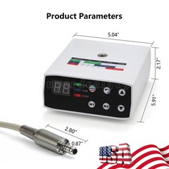 Dental Brushless LED Electric Micro Motor For NSK E-Type 1:1/1:5/16:1 Handpiece