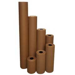 48″ 40 lbs 900′ Brown Kraft Paper Roll Shipping Wrapping Cushioning Void Fill