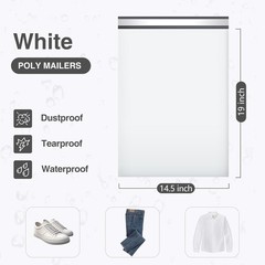POLY MAILERS Envelopes Self Sealing Plastic Mailing Bags Size 6×9 7.5×10.5 10×13