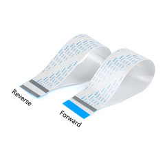 16-Pin FFC/FPC Flexible Flat Cable Width 17mm Pitch 1.0mm 80C 60V L:50mm-3000mm