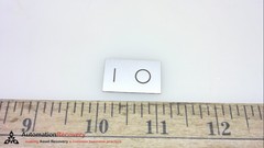 SIEMENS 3SB1904-2MF LABELING PLATE FOR LABEL HOLDER, NEW* #251602