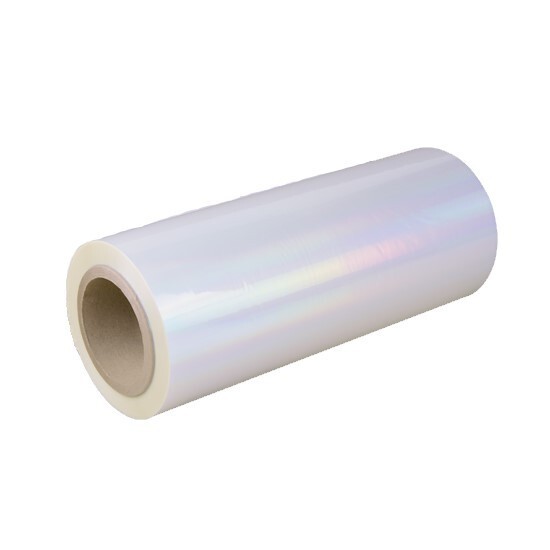 1.6mil Clear Rainbow Holographic Laminating Roll Film 12.75″ x 1000′, 3″ Core