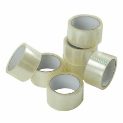 36 Rolls Carton Sealing Clear Packing Tape Box Shipping 2″ x 55 Yards