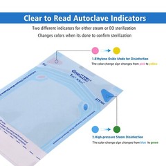 OneMed Self-Sealing Sterilization Pouches 2.25″x5″ Medical Sterile Bags 200/Box