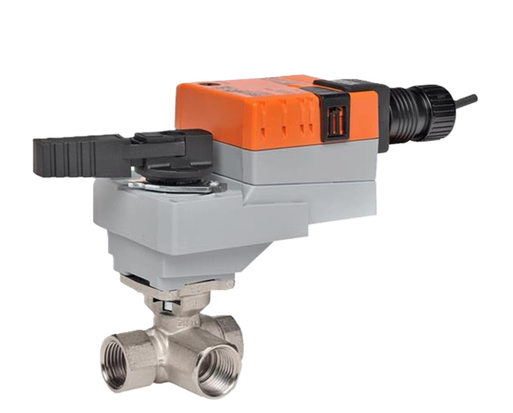 Belimo LRB120-3 Valve Actuator, Non Fail-Safe, AC 100…240 V, On/Off